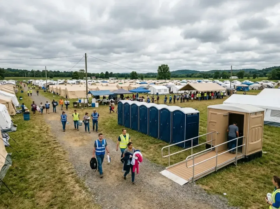 disaster-relief-camp-restrooms-010 — frequently asked questions, Dumpster & Portable Bathrooms Rental in Charlestown, IN